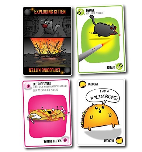 カードゲーム：「爆発するねこ」